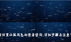 如何设置小狐钱包的登录密码:详细步骤与注意